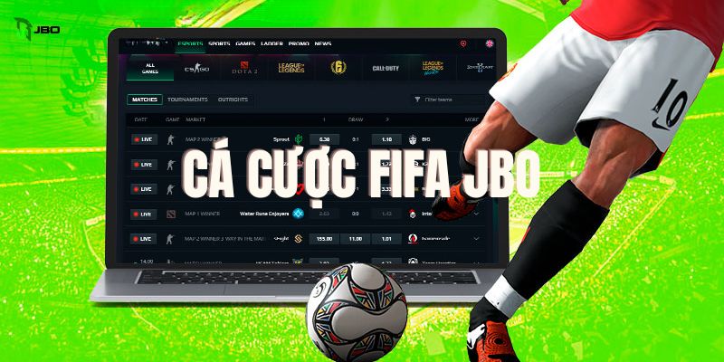 Các giải đấu FIFA được JBO cung cấp kèo cược