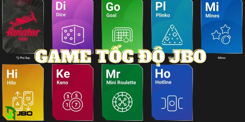 Lý do nên trải nghiệm game tốc độ JBO